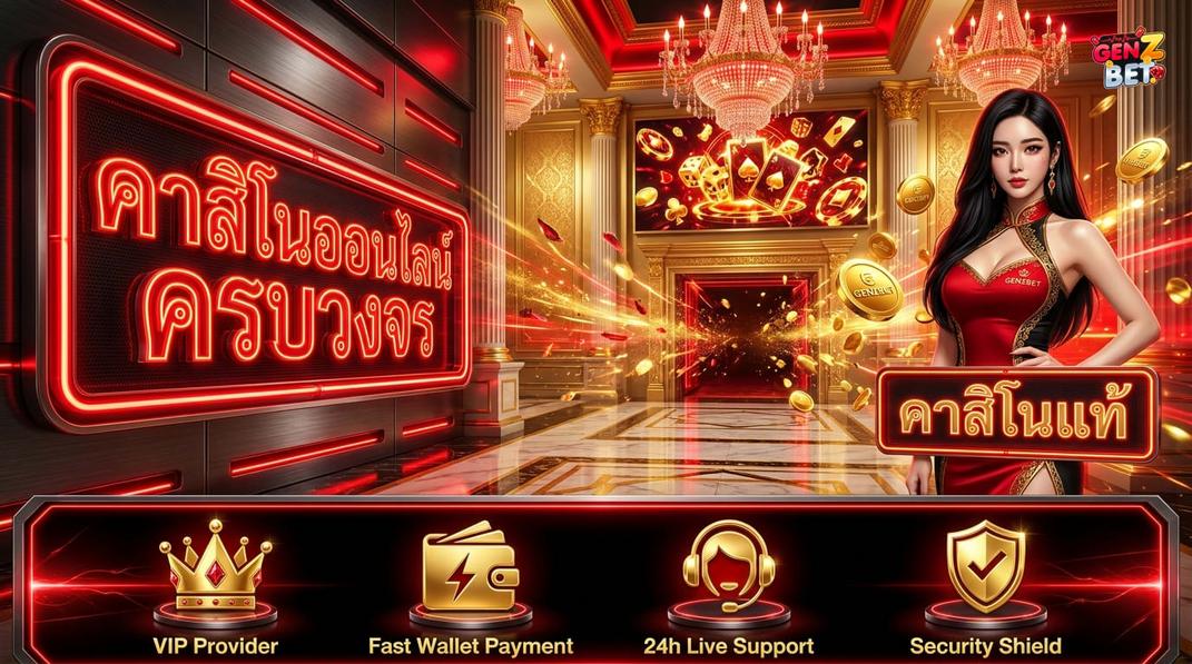 ภาพรวมคาสิโนเว็บตรง