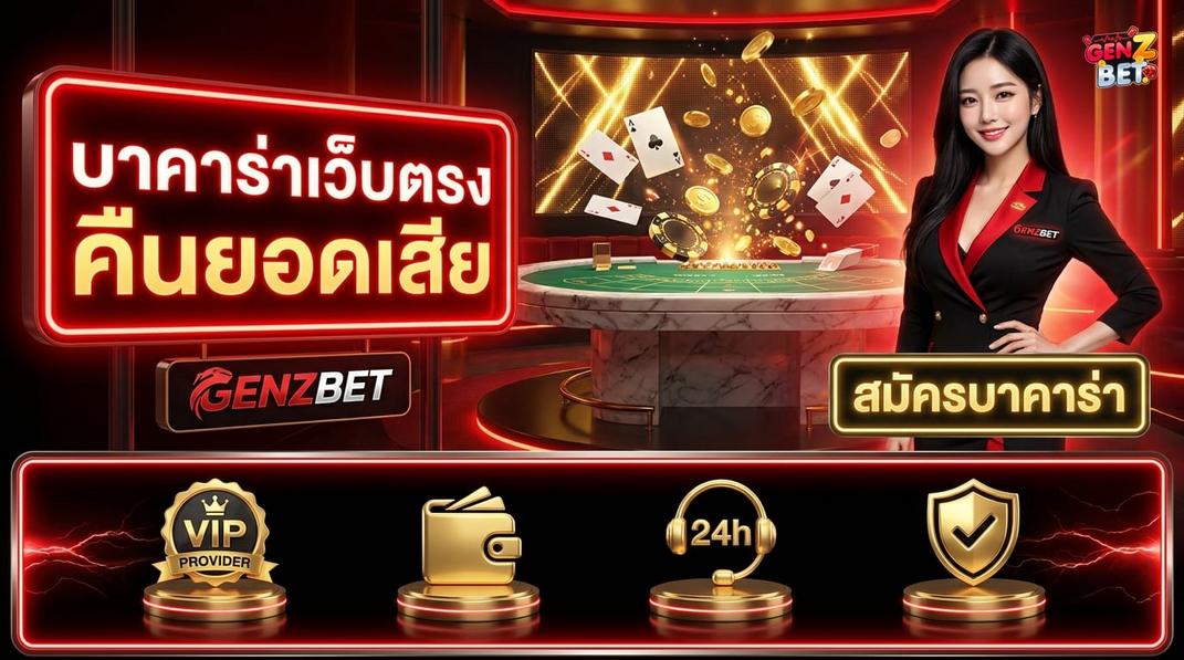 GENZBET - บาคาร่าเว็บตรง