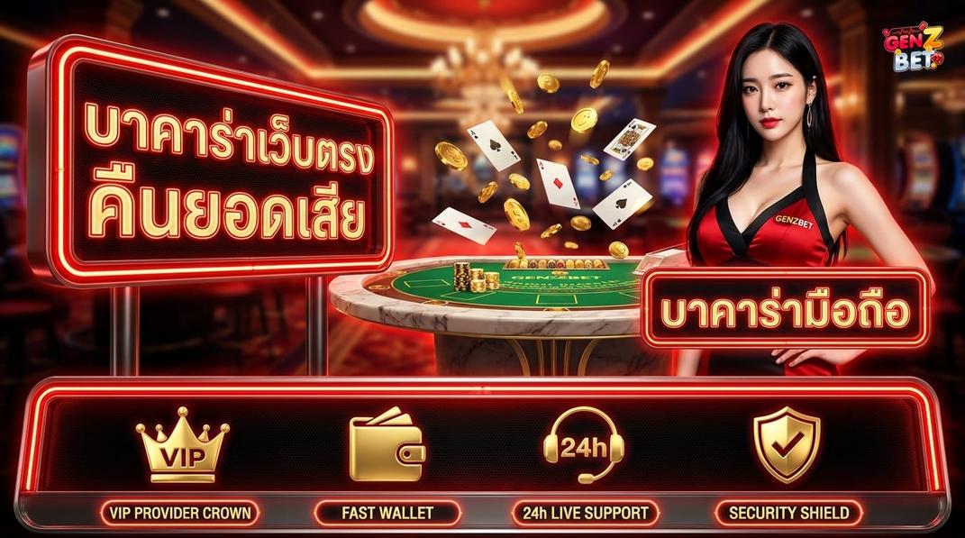 GenzBet-บาคาร่าออนไลน์เว็บตรง