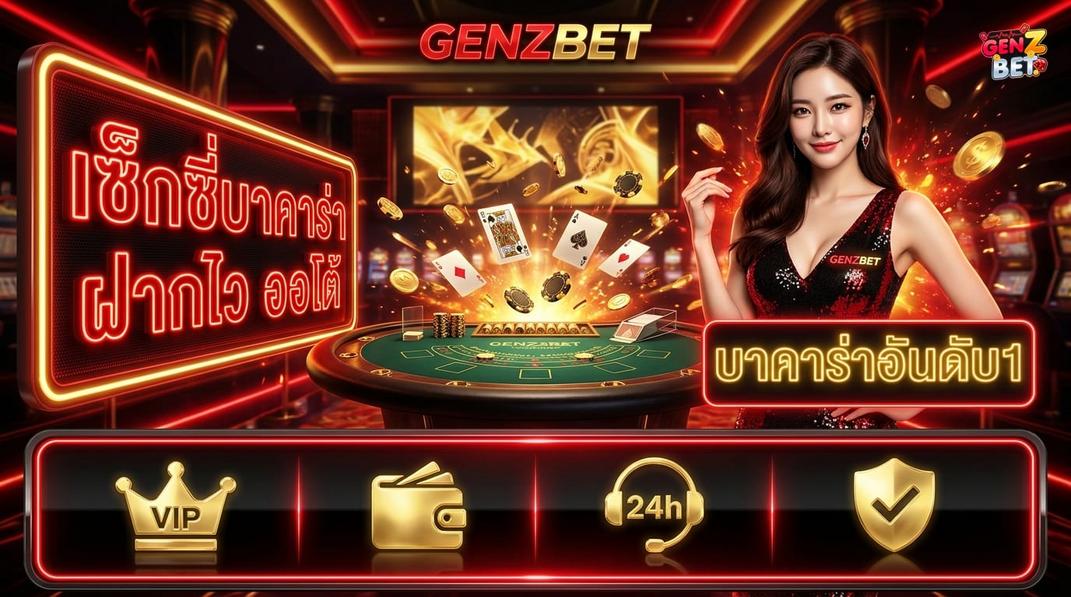 GenzBet-บาคาร่าออนไลน์เว็บตรง