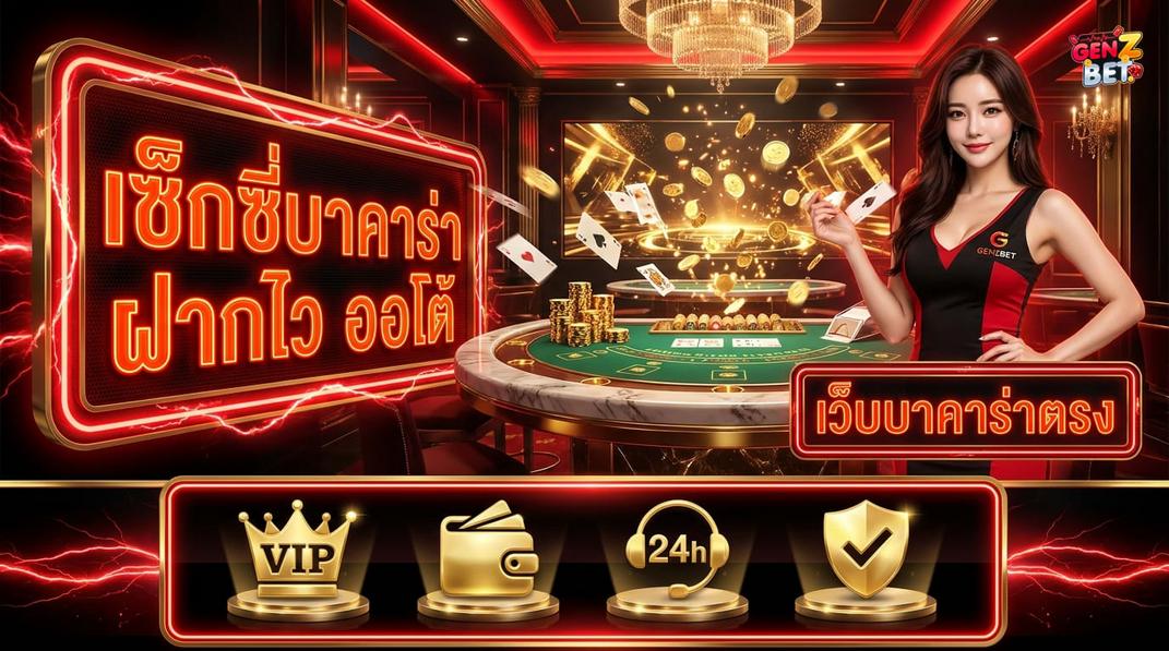 GanzBet บาคาร่าเว็บตรงไม่ผ่านเอเย่นต์
