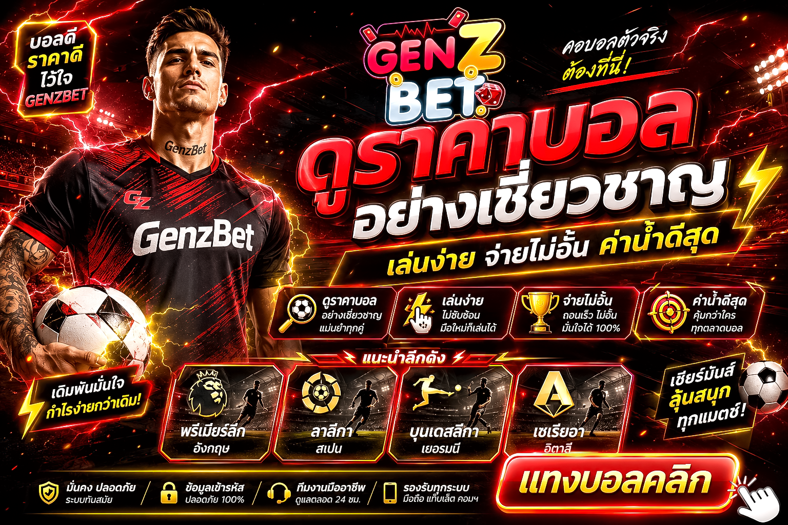 5 เคล็ดลับดูราคาบอลอย่างเชี่ยวชาญ - GenzBet