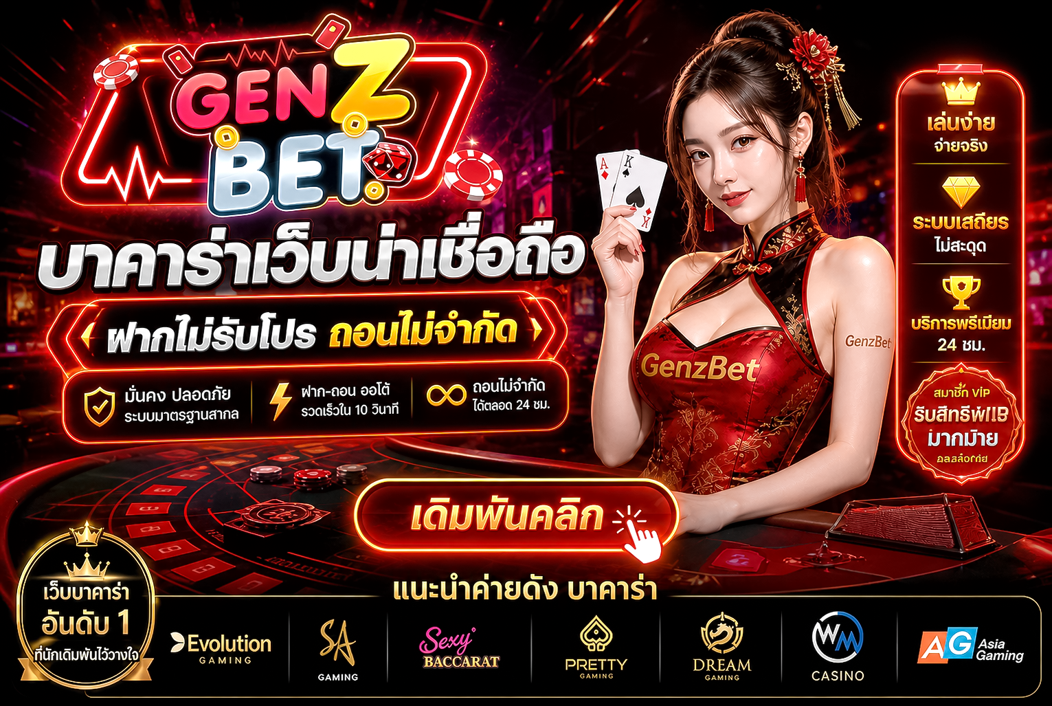บาคาร่าเว็บน่าเชื่อถือ 2026 เลือกยังไงให้ปลอดภัย