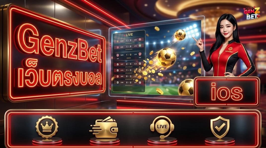 GENZBET - แทงบอลออนไลน์บนมือถือ