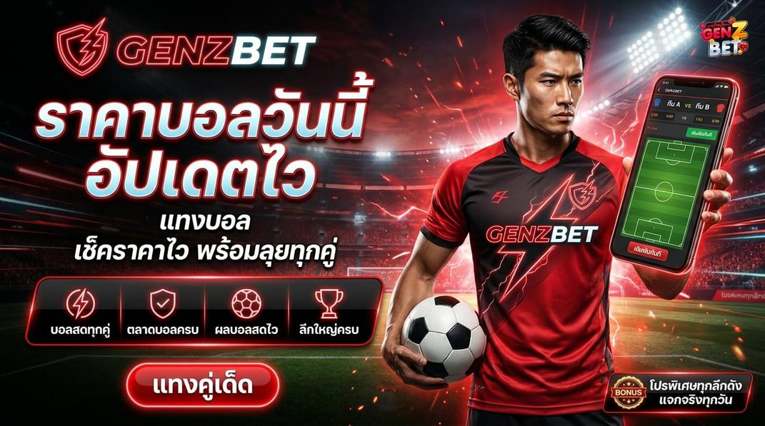 GENZBET - เว็บแทงบอล 2026