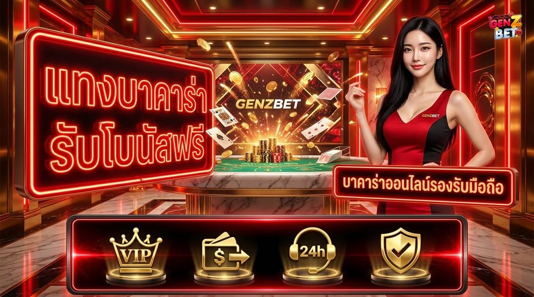 ภาพประกอบ: มือถือกำลังแสดงหน้าจอการวิเคราะห์เค้าไพ่บาคาร่าแบบเรียลไทม์