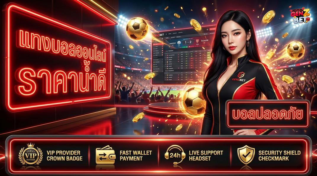 GENZBET - แทงบอลน่าเชื่อถือ ดูยังไง